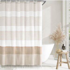 new with tags shower curtain and hooks